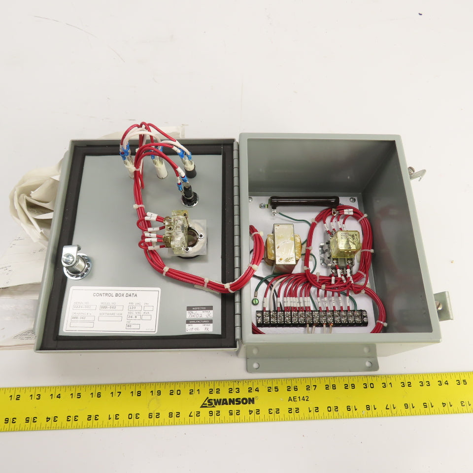 Rockford RKR-062 Safety Mat Control Box 120VAC W/ Manual & Drawing NEW