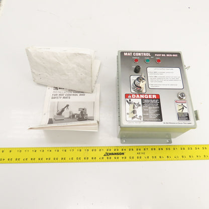 Rockford RKR-062 Safety Mat Control Box 120VAC W/ Manual & Drawing NEW