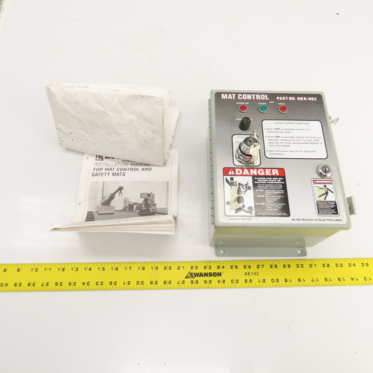 Rockford RKR-062 Safety Mat Control Box 120VAC W/ Manual & Drawing NEW