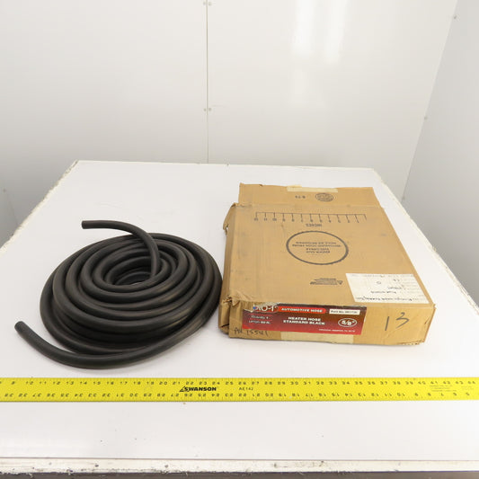 Automotive Hose 001726 Pro-1 5/8" x 50' Heater Hose Standard Black