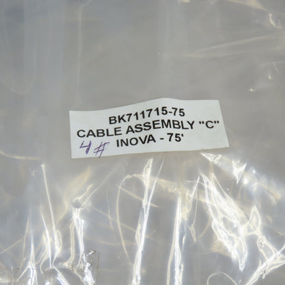 BK711715-75 Cable Assembly "C" Inova 75' Length