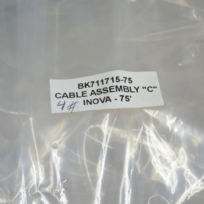 BK711715-75 Cable Assembly "C" Inova 75' Length