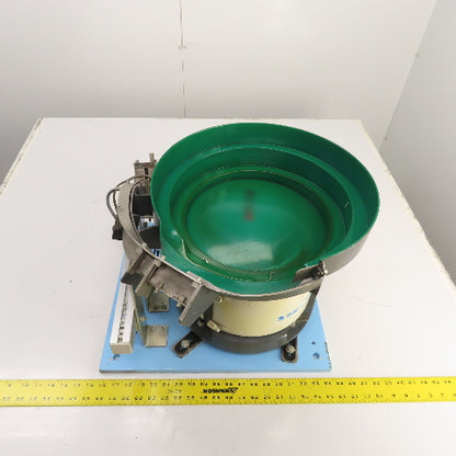 Piezo PEF-300AR Vibratory Small Parts Feeder Bowl 10.5" Diameter 250VAC Tested