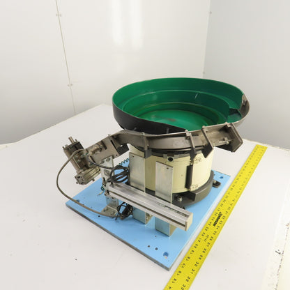 Piezo PEF-300AR Vibratory Small Parts Feeder Bowl 10.5" Diameter 250VAC Tested