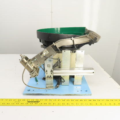 Piezo PEF-300AR Vibratory Small Parts Feeder Bowl 10.5" Diameter 250VAC Tested