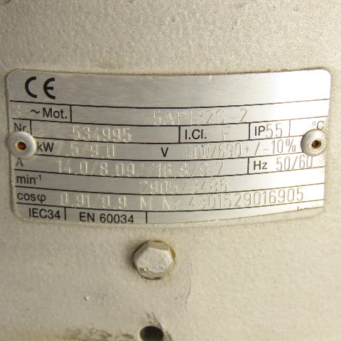 Becker 5AP132S-2 Side Channel Regenerative Blower 7.5/9.0kW 400/690V 3PH