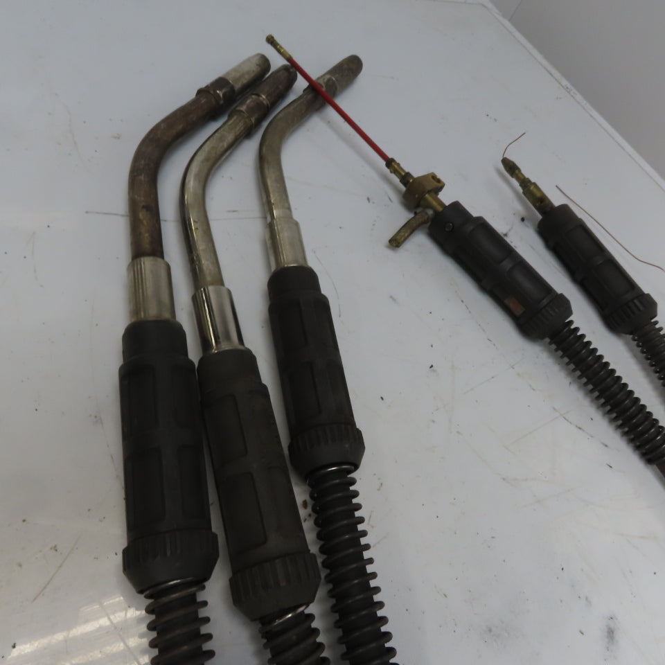Automatic MIG Welding Gun Torch Goose Neck Parts or Repair Lot of 3
