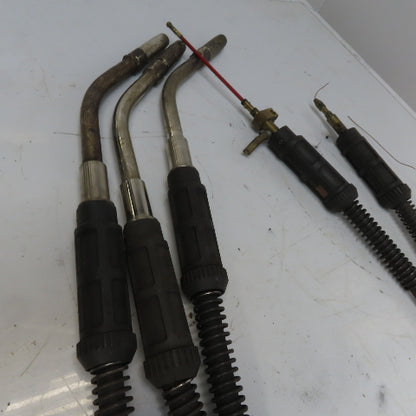 Automatic MIG Welding Gun Torch Goose Neck Parts or Repair Lot of 3