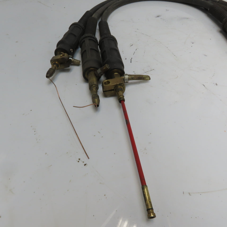 Automatic MIG Welding Gun Torch Goose Neck Parts or Repair Lot of 3