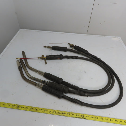 Automatic MIG Welding Gun Torch Goose Neck Parts or Repair Lot of 3