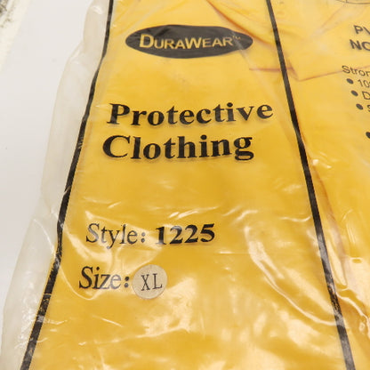 DuraWear 1225 Size XL PVC/Polyester Non-Conductive Raincoat 2-Piece Lot Of 7