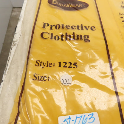 DuraWear 1225 Size XXL PVC/Polyester Non-Conductive Raincoat 2-Piece Lot Of 7