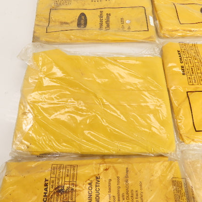 DuraWear 1225 Size XXL PVC/Polyester Non-Conductive Raincoat 2-Piece Lot Of 7