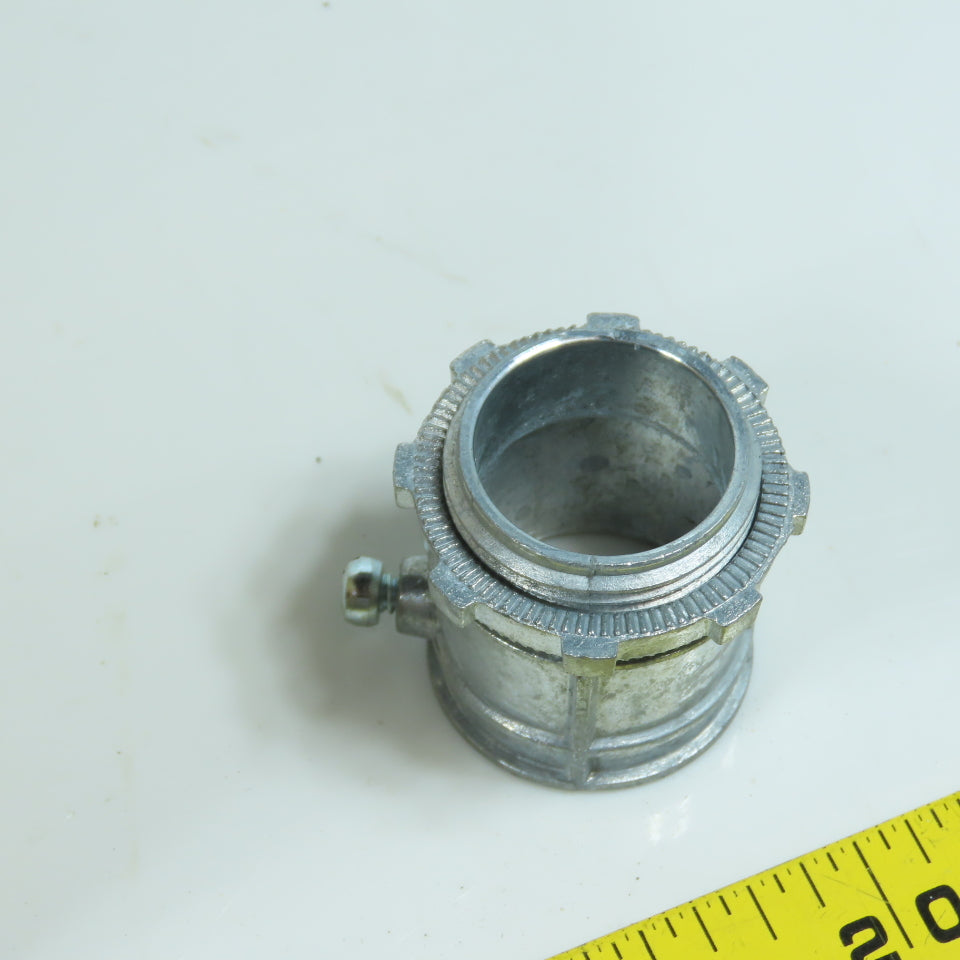 Bridgeport 232-DC2 1" Set Screw Type Straight EMT Conduit Connector Box Of 25