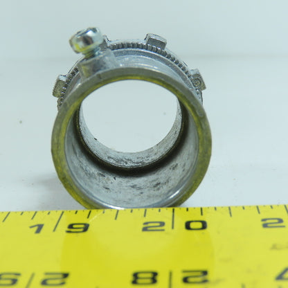 Bridgeport 232-DC2 1" Set Screw Type Straight EMT Conduit Connector Box Of 25