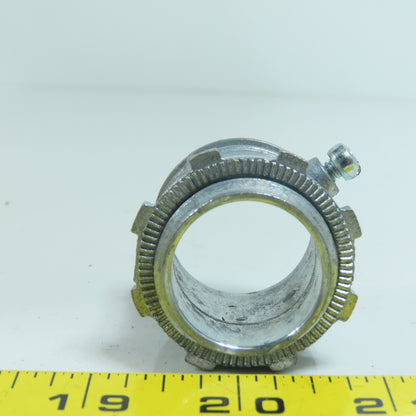 Bridgeport 232-DC2 1" Set Screw Type Straight EMT Conduit Connector Box Of 25