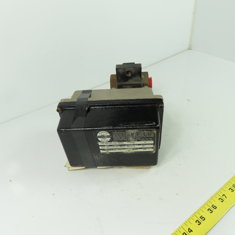 Gemini 200-04-04-02-001B 115VAC Valve Actuator 4 Speed/90Sec Torque 140