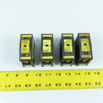 Buss JTN60030 30A 600V Single Pole Class J Fuse Holder Lot Of 4