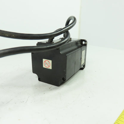 Yaskawa SGMP-02AWYR11 AC Servo Motor 200V 3000RPM 0.637Nm 2A