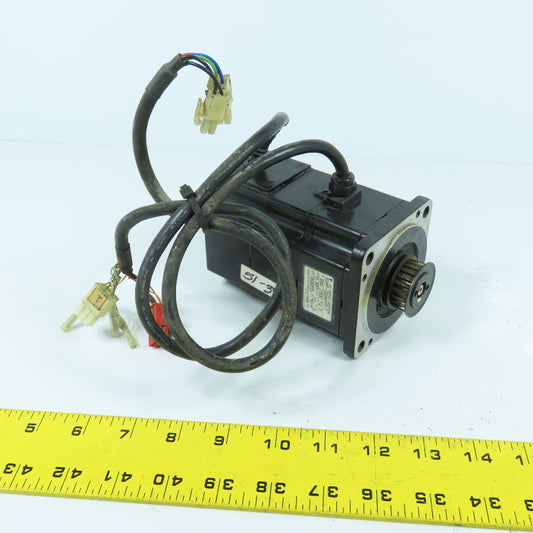 Yaskawa SGMP-02AWYR11 200W AC Servo Motor 3000RPM 200V 2.0A 0.637Nm
