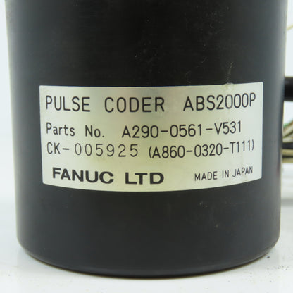 Fanuc A290-0561-V531 Pulse Coder ABS2000P