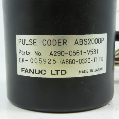 Fanuc A290-0561-V531 Pulse Coder ABS2000P