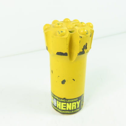 John Henry Rock Drill Bit 5-3/8" OAL apprx 2.58" across top