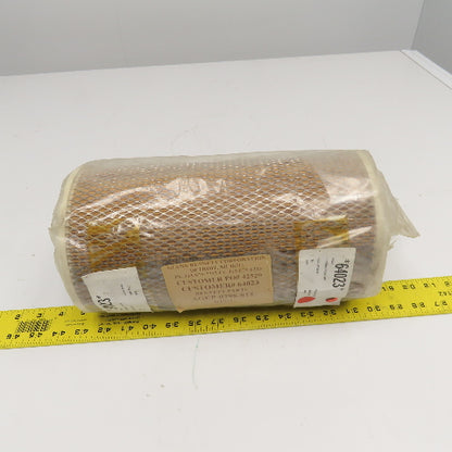 Bennett 64023 6-1/2" OD x 4-1/4" ID 12" Tall Pleated Air Filter Cartridge