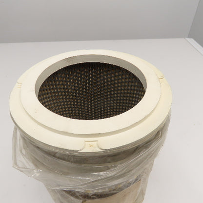 Bennett 64023 6-1/2" OD x 4-1/4" ID 12" Tall Pleated Air Filter Cartridge