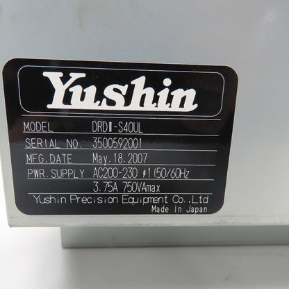 Yushin DRD-S40UL AC200-230V 1Ph 50/60Hz Power Supply CPU Module