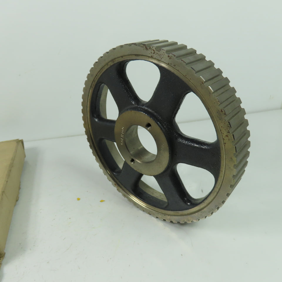 Browning 60LH100 60 Tooth Gear Belt Pulley 7-1/8" OD 1.57" Bore