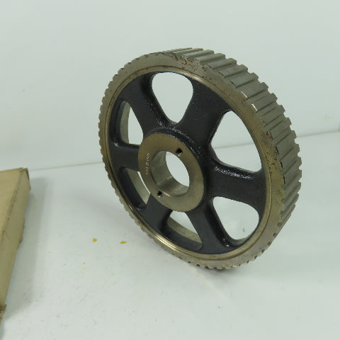 Browning 60LH100 60 Tooth Gear Belt Pulley 7-1/8" OD 1.57" Bore