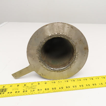 Glenn Bennett 4-1/2" ID x 17" OAL Witches Hat Cone Strainer Stainless Steel NOS