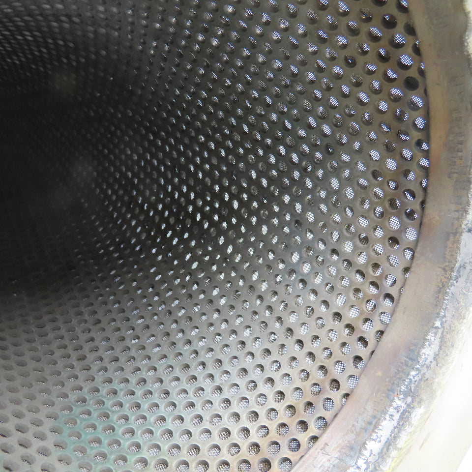 Glenn Bennett 4-1/2" ID x 17" OAL Witches Hat Cone Strainer Stainless Steel NOS