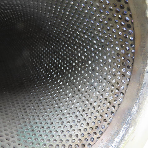 Glenn Bennett 4-1/2" ID x 17" OAL Witches Hat Cone Strainer Stainless Steel NOS