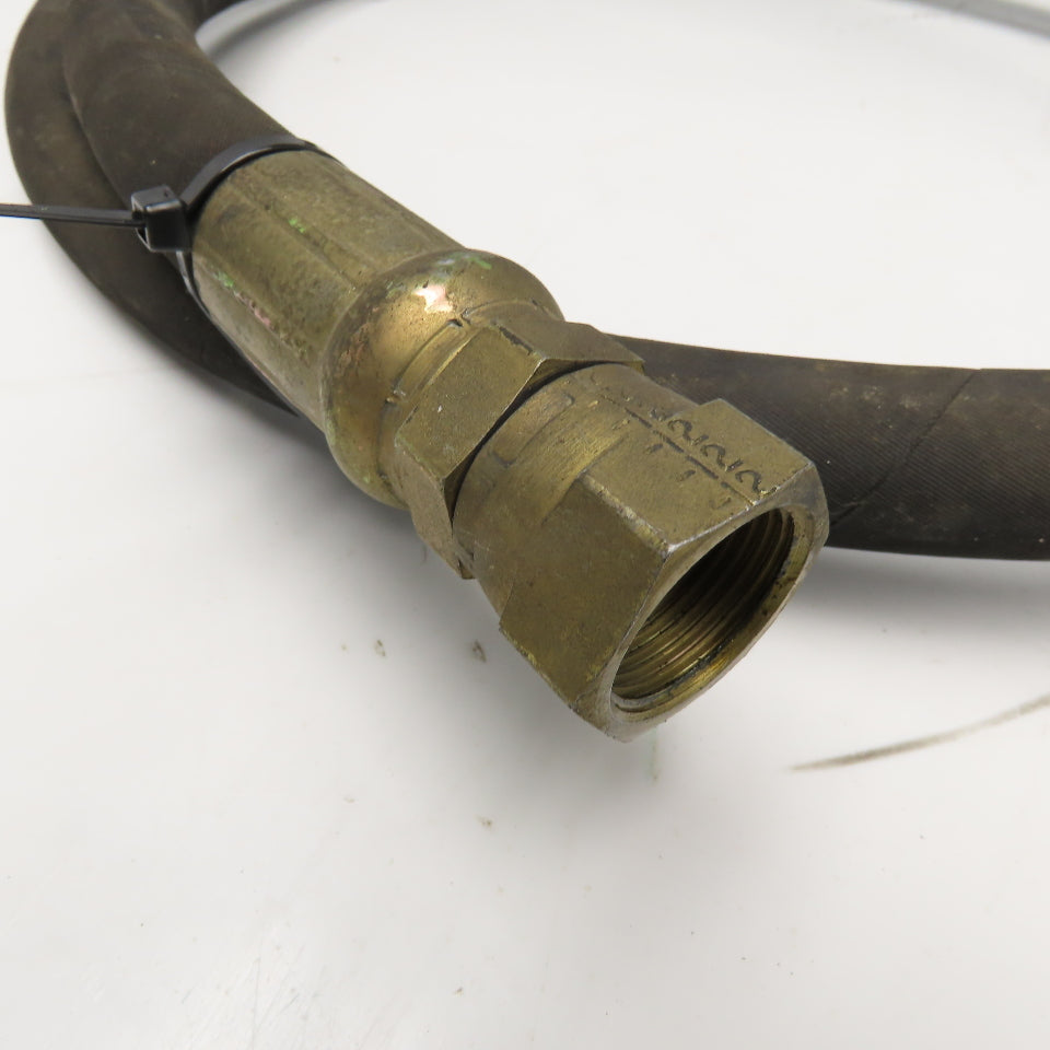 Parker 3/4" (-12) JIC Female Swivel End Hydraulic Hose Assembly 2200PSI 8' Long