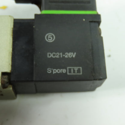 SMC EVP342-5Y0-02FA-Q Pneumatic Solenoid Valve 1/4" NPT 24VDC