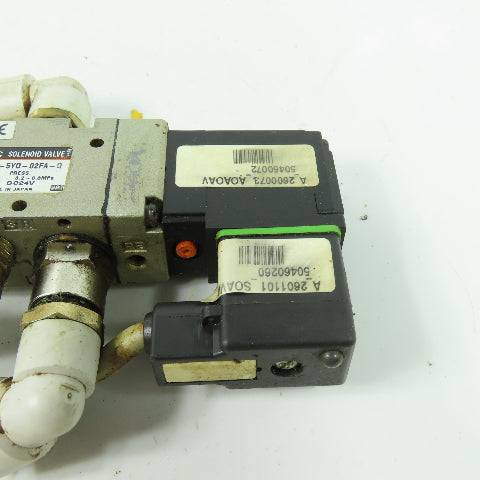 SMC EVP342-5Y0-02FA-Q Pneumatic Solenoid Valve 1/4" NPT 24VDC