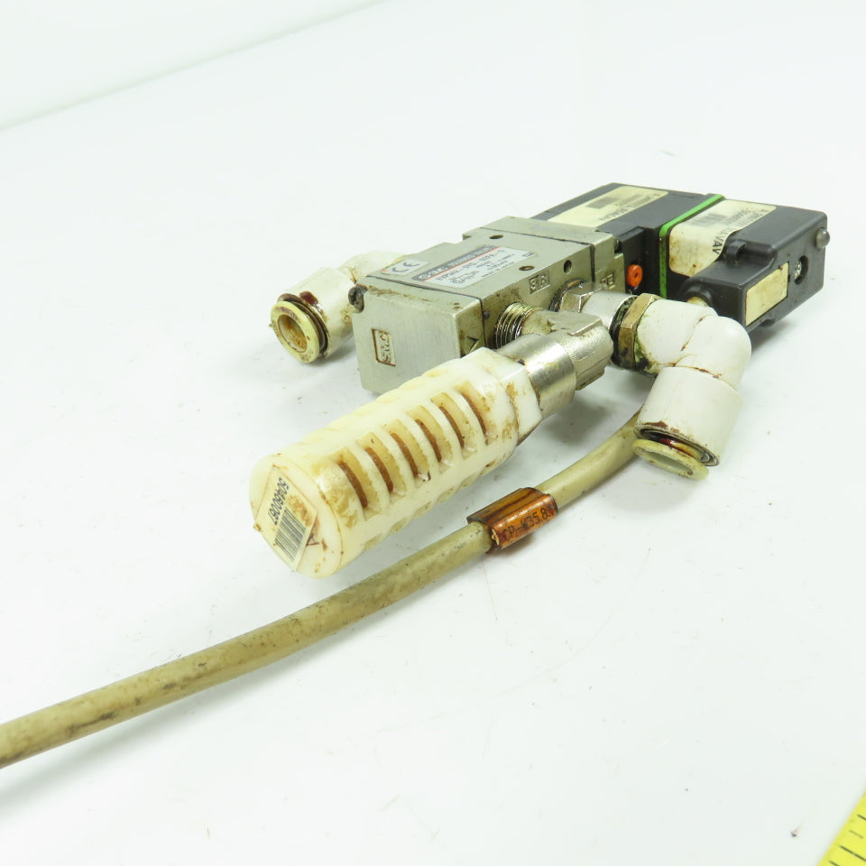 SMC EVP342-5Y0-02FA-Q Pneumatic Solenoid Valve 1/4" NPT 24VDC