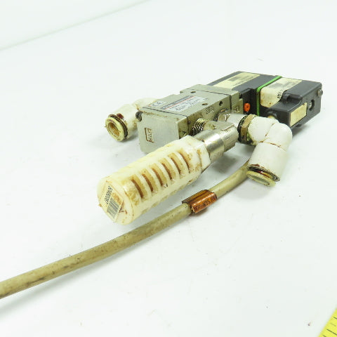 SMC EVP342-5Y0-02FA-Q Pneumatic Solenoid Valve 1/4" NPT 24VDC