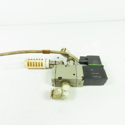 SMC EVP342-5Y0-02FA-Q Pneumatic Solenoid Valve 1/4" NPT 24VDC