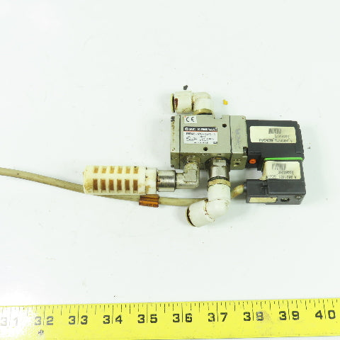 SMC EVP342-5Y0-02FA-Q Pneumatic Solenoid Valve 1/4" NPT 24VDC