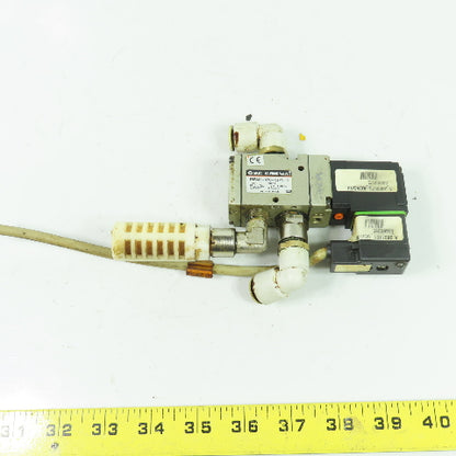 SMC EVP342-5Y0-02FA-Q Pneumatic Solenoid Valve 1/4" NPT 24VDC