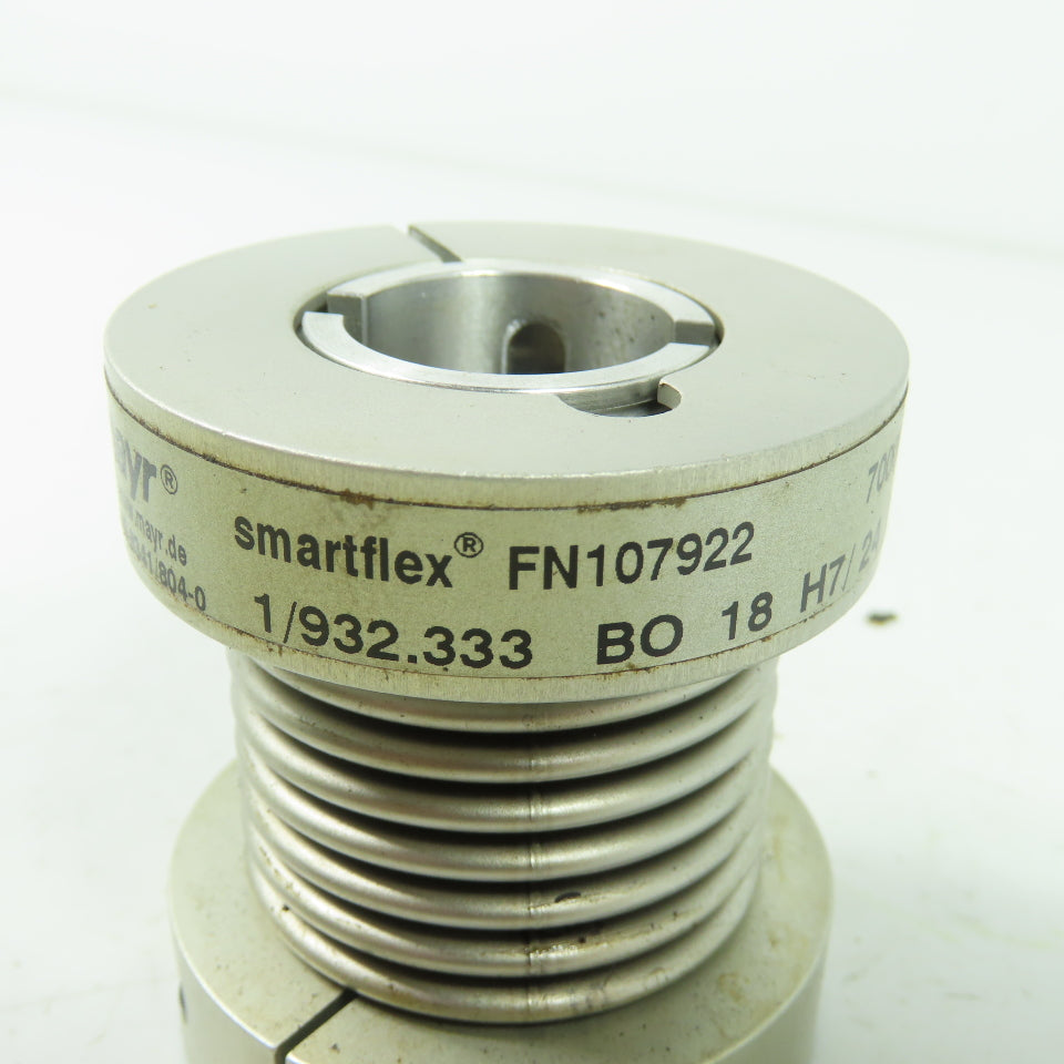 Mayr FN107922 Smartflex 62mm OAL x 24mm ID Flexible Coupling 1/932.333 H7/24 H7