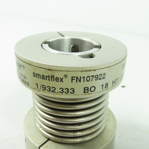 Mayr FN107922 Smartflex 62mm OAL x 24mm ID Flexible Coupling 1/932.333 H7/24 H7
