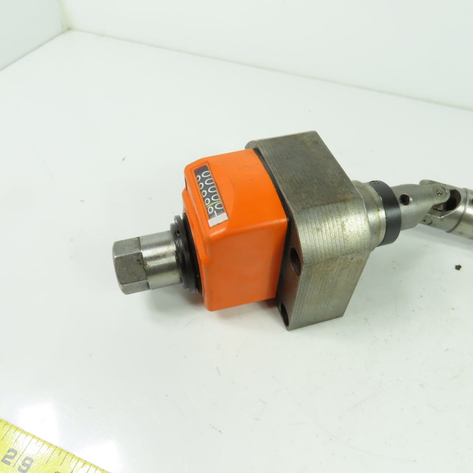 Siko Digit Position Indicator Counter W/ Mounted Flexible Drive Shaft Assembly