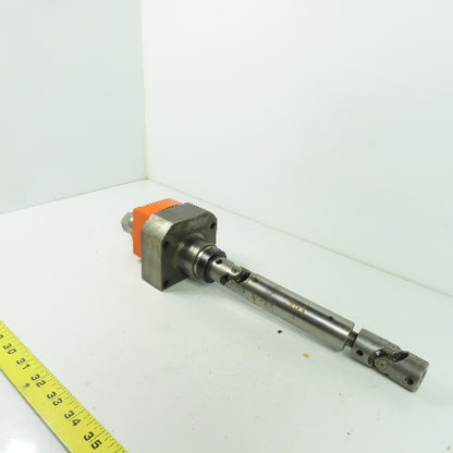 Siko Digit Position Indicator Counter W/ Mounted Flexible Drive Shaft Assembly