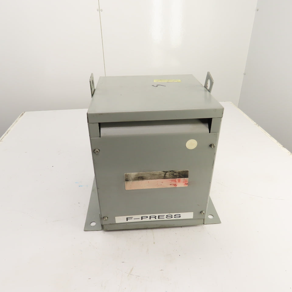 Rex SC5HK 5kVA Single Phase Transformer Pri 480 Sec 120/240V 60HZ Type 1 Enc.