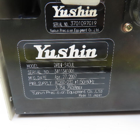 Yushin DRD-S40UL DRD-III Sprue Molding Pick And Place Robotic Arm 200-230V 1Ph