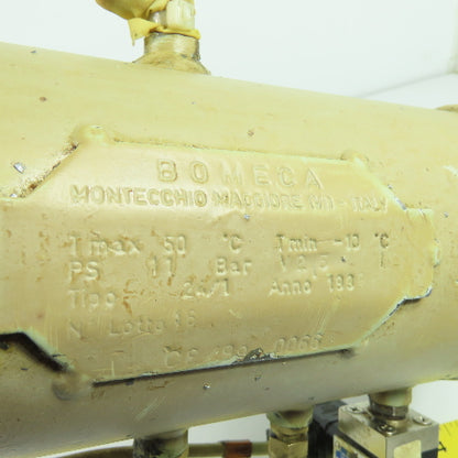 Bomeca 2.5 Liter Steel Air Holding Tank Reservoir 11 Bar W/ Valve